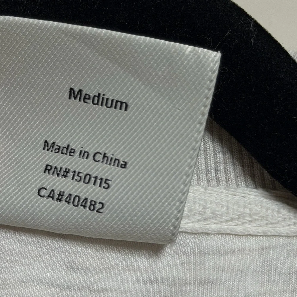 Varley Halley Zip-Through Sweat in Ivory Marl - Picture 8 of 10